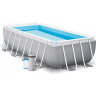 Каркасный бассейн INTEX CHEVRON PRISM FRAME 400х200х100 см, 6836 л, фильтр-насос 2006 л\ч, лестница 26780